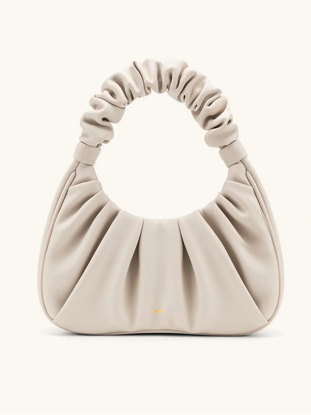 JW PEI Gabbi Ruched Hobo Handbag - Ivory
